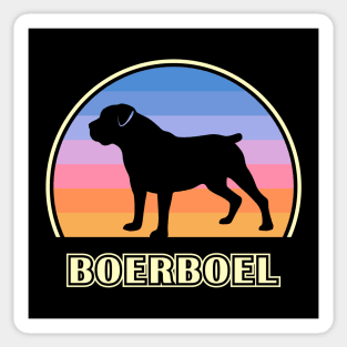 Boerboel Vintage Sunset Dog Sticker